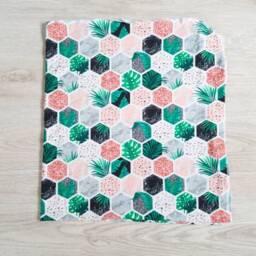 Tropical Swaddle Set Baby Blanket, Stretch Wrap, Newborn Set, Shower Gift Hospital Blanket - thumbnail 4