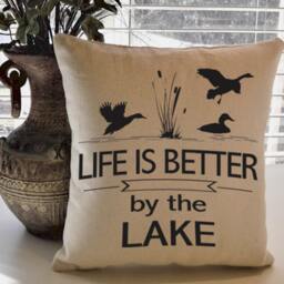 Cabin D??cor Throw Pillows. Lodge Theme Country Pillow, Farmhouse Chic, Cover Only - thumbnail 3