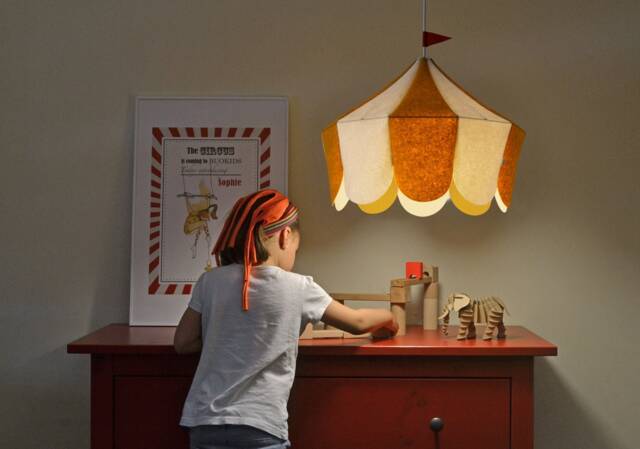 Circus Lamp. Yellow - image 1