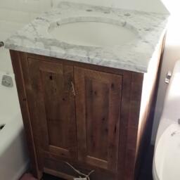 Barn Wood Bathroom Vanity - thumbnail 2