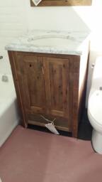 Barn Wood Bathroom Vanity - thumbnail 1