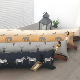 Draught Excluders in Sophie Allport & Porter & Stone Balmoral Fabric - thumbnail 2