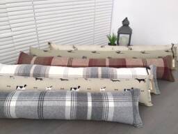 Draught Excluders in Sophie Allport & Porter & Stone Balmoral Fabric - thumbnail 1