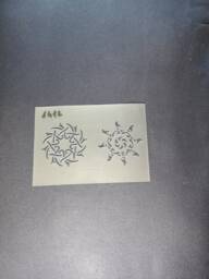 Sun Stencil, Flexible, Reusable, 125Micron, Wall Decor, Home Decor, Furniture Painting, Card Making, Craft Stencils, Wood Sign, Fabric Paint, Art - thumbnail 1