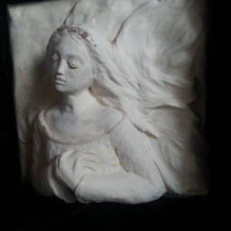 Angel Of Light - Sculpture Plaque - Lisa Azzano Sculptures - thumbnail 2