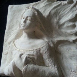 Angel Of Light - Sculpture Plaque - Lisa Azzano Sculptures - thumbnail 3