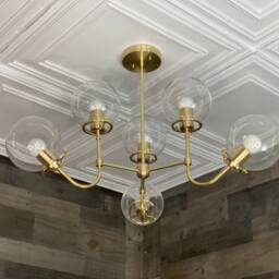 Yunus Modern Sputnik 6 Light Inch Globe Mid Century Industrial Chandelier - thumbnail 2