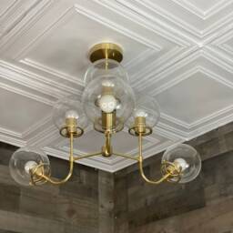 Yunus Modern Sputnik 6 Light Inch Globe Mid Century Industrial Chandelier - thumbnail 3