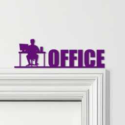 Door Topper Office Decor Lettering Desk Man Various Colours Decorative Sign - Novelty Wall Decor, Frame Art, Art - thumbnail 4