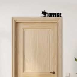 Door Topper Office Decor Lettering Desk Man Various Colours Decorative Sign - Novelty Wall Decor, Frame Art, Art - thumbnail 3