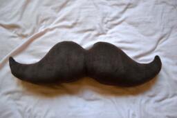 The Most Dapper Moustache Pillow in All The Land - thumbnail 1