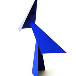 Blue Acuti Standing Mobile Kinetic Sculpture - thumbnail 4