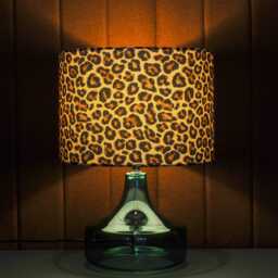 Lampshade Classic Animal Leopard Print Velvet - Drum Lamp Shade 25cm 30cm 35cm 40cm 45cm Table Lamp Shade, Ceiling Pendant - thumbnail 2