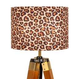 Lampshade Classic Animal Leopard Print Velvet - Drum Lamp Shade 25cm 30cm 35cm 40cm 45cm Table Lamp Shade, Ceiling Pendant
