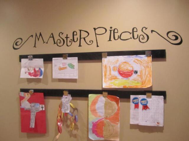 Masterpieces Vinyl Wall Art For Your Display Medium Size 48 X 5.5 - image 1
