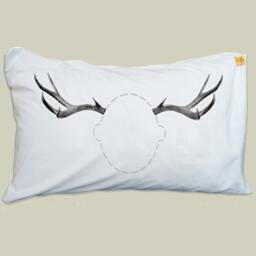 Christmas Reindeer Antlers Funny Trophy Headcase Pillowcase - Option To Personalise Available - thumbnail 3