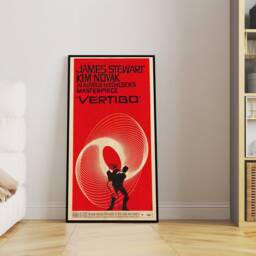Vertigo High Quality Classic Movie Wood Poster, Large Wall Art Prints, Birthday Anniversary Gift For Men & Women, Wood Poster - thumbnail 3