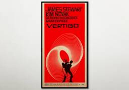 Vertigo High Quality Classic Movie Wood Poster, Large Wall Art Prints, Birthday Anniversary Gift For Men & Women, Wood Poster - thumbnail 1