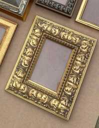Ornate Gold Leaf Embossed Wood Picture Frame