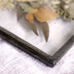 Pressed Flower Frame Bohemian Hanging Glass Wall Art - thumbnail 4