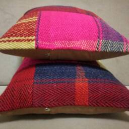 Patchwork Kilim Pillow 16 X16 Inches Wonderful Color Kilim Pillow Handmade Cushion Wool - thumbnail 3