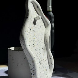 1, 2 Or 3 Electric Toothbrush Holder, Terrazzo Jesmonite Bathroom Organizer - thumbnail 3
