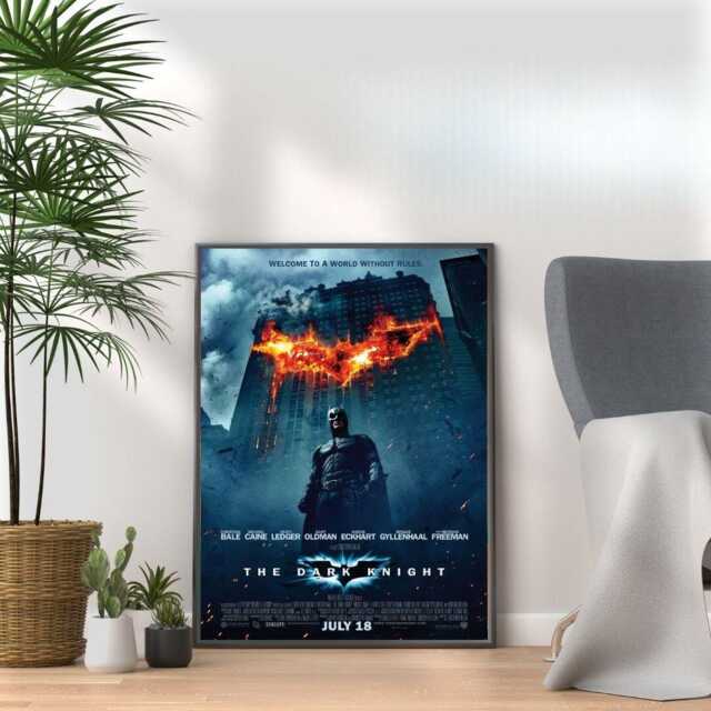 The Dark Knight Movie Poster 2000S Film Wall Art - image 1