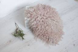 Baby Photography Props, Flokati Newborn Prop, Curly Basket Filler, Felted Wool Blanket