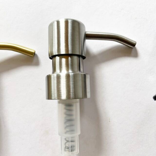 28mm Soap Dispenser Pump Lid Stainless Steel, Plastic, Or Trigger Spray, Bottle Pump - image 1