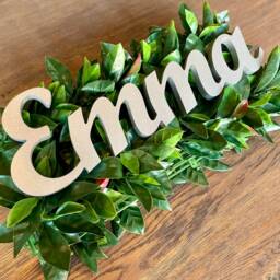 standing Painted Or Glittered Name Sign, Name Decor For Teen Nursery, Newborn Gift Idea, Custom Birthday Prom, Sweet 16 - thumbnail 2