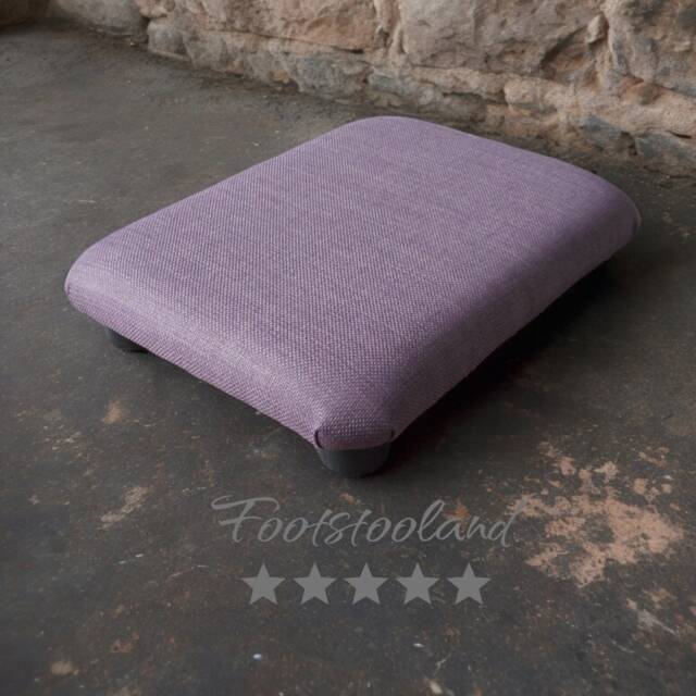 Handmade Low Footstool 7.5cm Desk Footrest - image 1