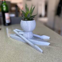 Wee Jimmy Canoeist Canoe Kayak Succulent Plant Pot - Ships From Australia - thumbnail 3
