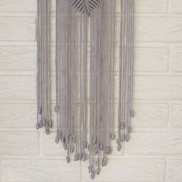 Small Macrame Wall Hanging Modern Boho Tapestry, 30 - thumbnail 3