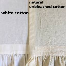 Burlap Curtains Country Kitchen Tie Up Valance Rustic Primitive Window French Farmhouse Custom Curtain Living Room Boho Jute Blind - thumbnail 4