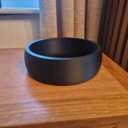Round Bonsai Pot, Modern Minimalist Planter - thumbnail 3