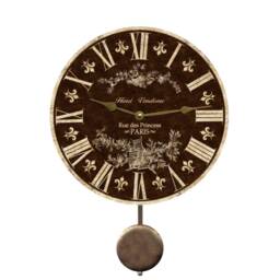 Paris Themed Clock - Toile Clock - thumbnail 2