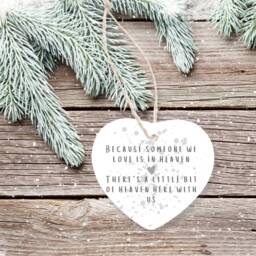 Memorial Gift, Rememberance Ceramic Ornament, Memory Bereavement Grief Personalised Mugs - thumbnail 3