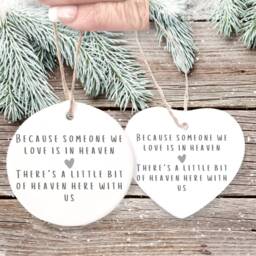 Memorial Gift, Rememberance Ceramic Ornament, Memory Bereavement Grief Personalised Mugs - thumbnail 4