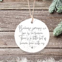 Memorial Gift, Rememberance Ceramic Ornament, Memory Bereavement Grief Personalised Mugs - thumbnail 2