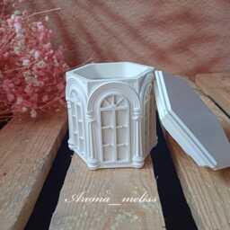 stonecast Candle Jar Eco-Friendly Soy Wax, Handmade Home Decor - thumbnail 2