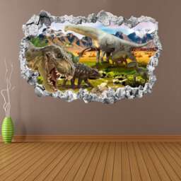 Dinosaurs Wall Decal Sticker Mural Print Art Kids Bedroom Nursery Decor Kb5 - thumbnail 1