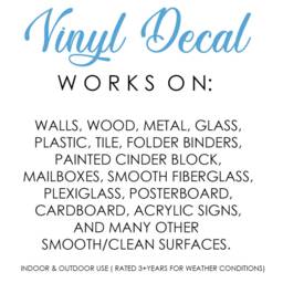 Custom Laundry Wall Decal, Last Name Vinyl Room Decor, Glass Door Decals, Door Decal - thumbnail 3