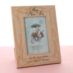 Personalised Engraved Photo Frame Fits 6 X 4 Photo, Mothers Day Gift, Mom Gifts For Mum, Nan, Grandma Mothersday - thumbnail 4