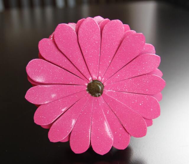 Metal Flower, Daisy, Pink Steel Mother's Day , Mothers Day, Gift For Mom, Flower Girl, Bridesmaid Gift, Wedding Bouquet - image 1