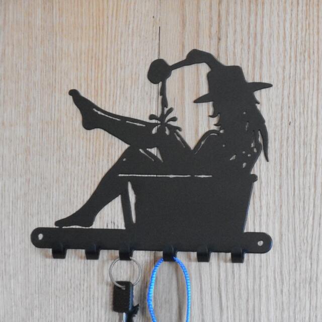 Cowgirl in A Tub Key Holder [4500460] - image 1