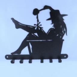 Cowgirl in A Tub Key Holder [4500460] - thumbnail 4