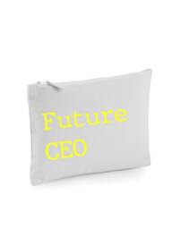 Future Ceo Gift, Pouch For Small Business Owner's Stationery Or Crafting Tools, Notebook Pouch, Shop Owner Essentials
