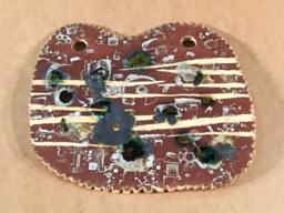 Cyberspace Landscape I Ipoddery Vania Setti Settiarts Ceramics Art Stoneware Plaque