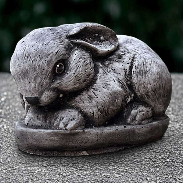 Outdoor Rabbit Statue Concrete Bunny Sculpture Cement Animal Figurine Stone Wildlife Ornament Rabbit Lover Gift Handmade Yard Art - image 1