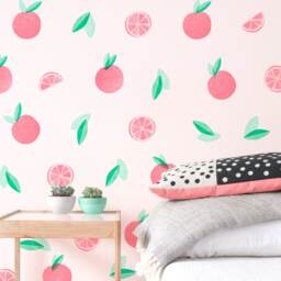 Grapefruit - Fabric Wall Decal Yum Mej - thumbnail 2